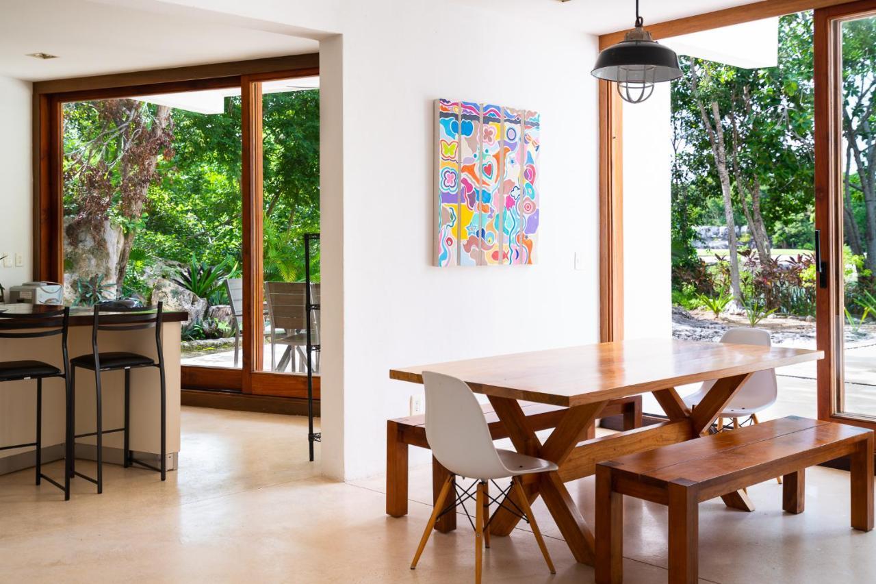 Tulum Country Club Private Villa With Pool 18 People Luaran gambar
