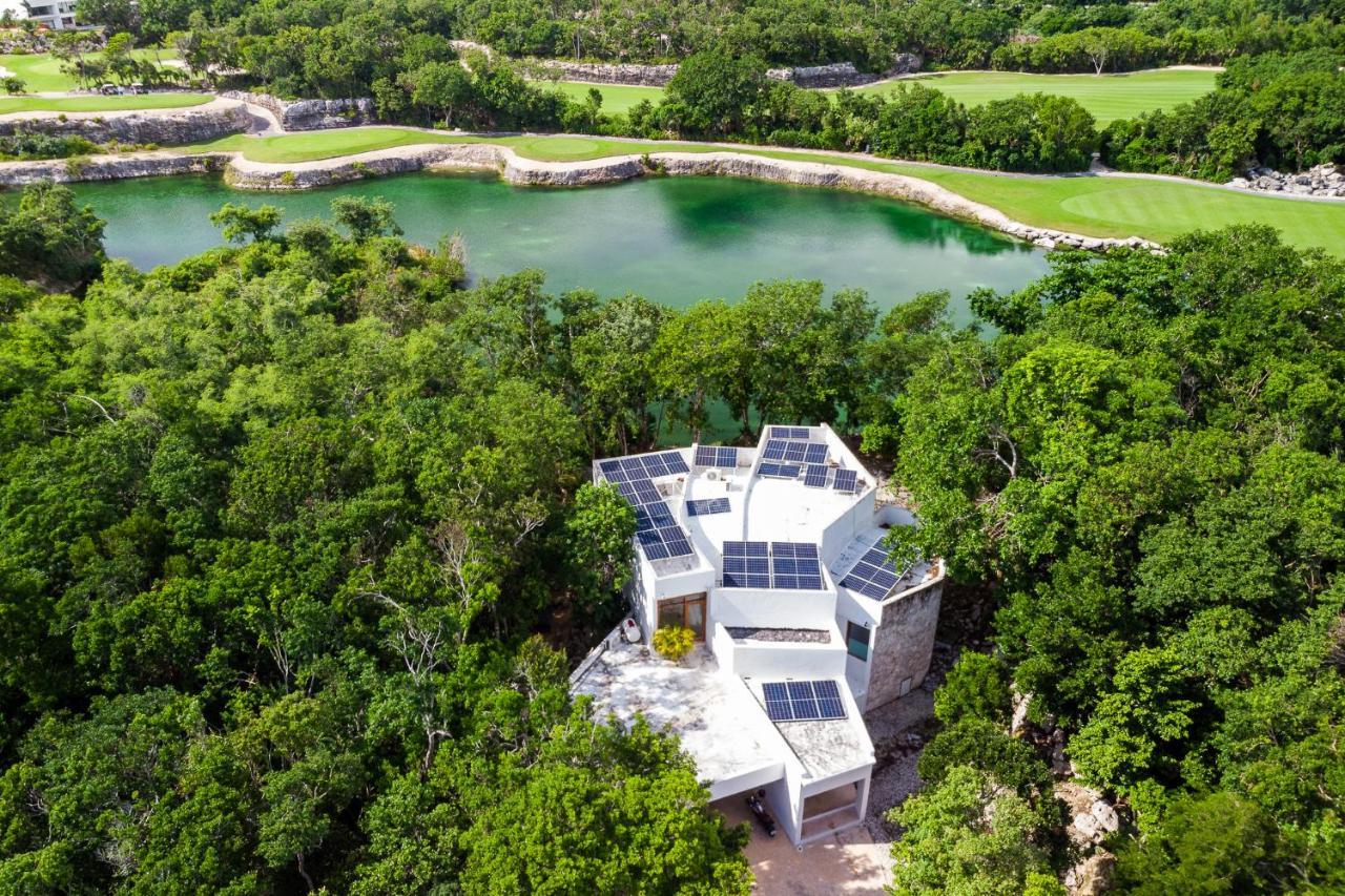 Tulum Country Club Private Villa With Pool 18 People Luaran gambar