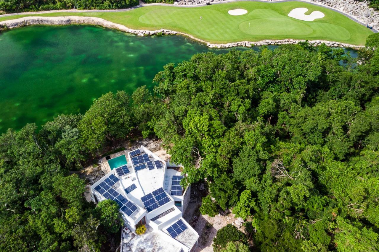 Tulum Country Club Private Villa With Pool 18 People Luaran gambar