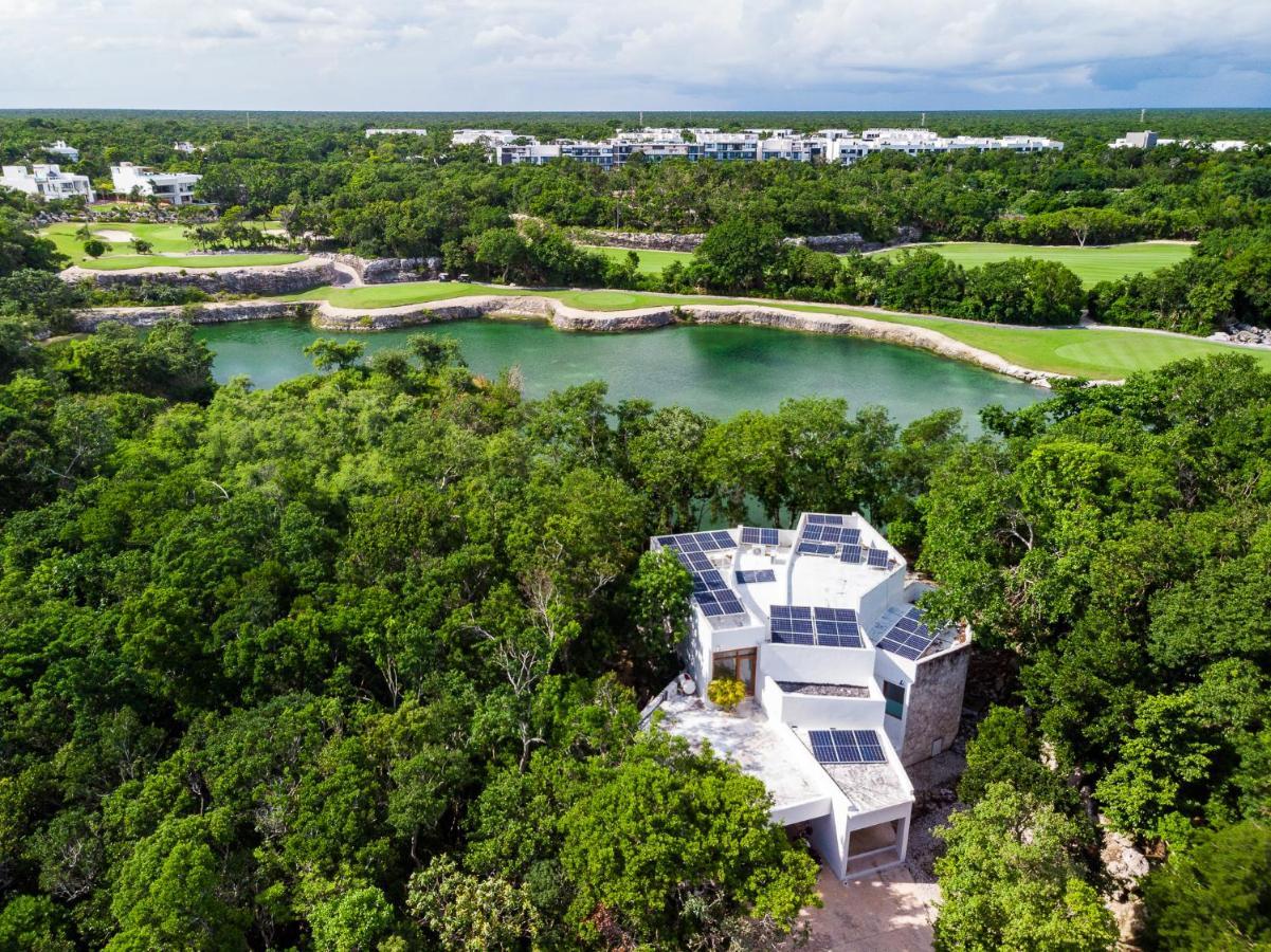 Tulum Country Club Private Villa With Pool 18 People Luaran gambar