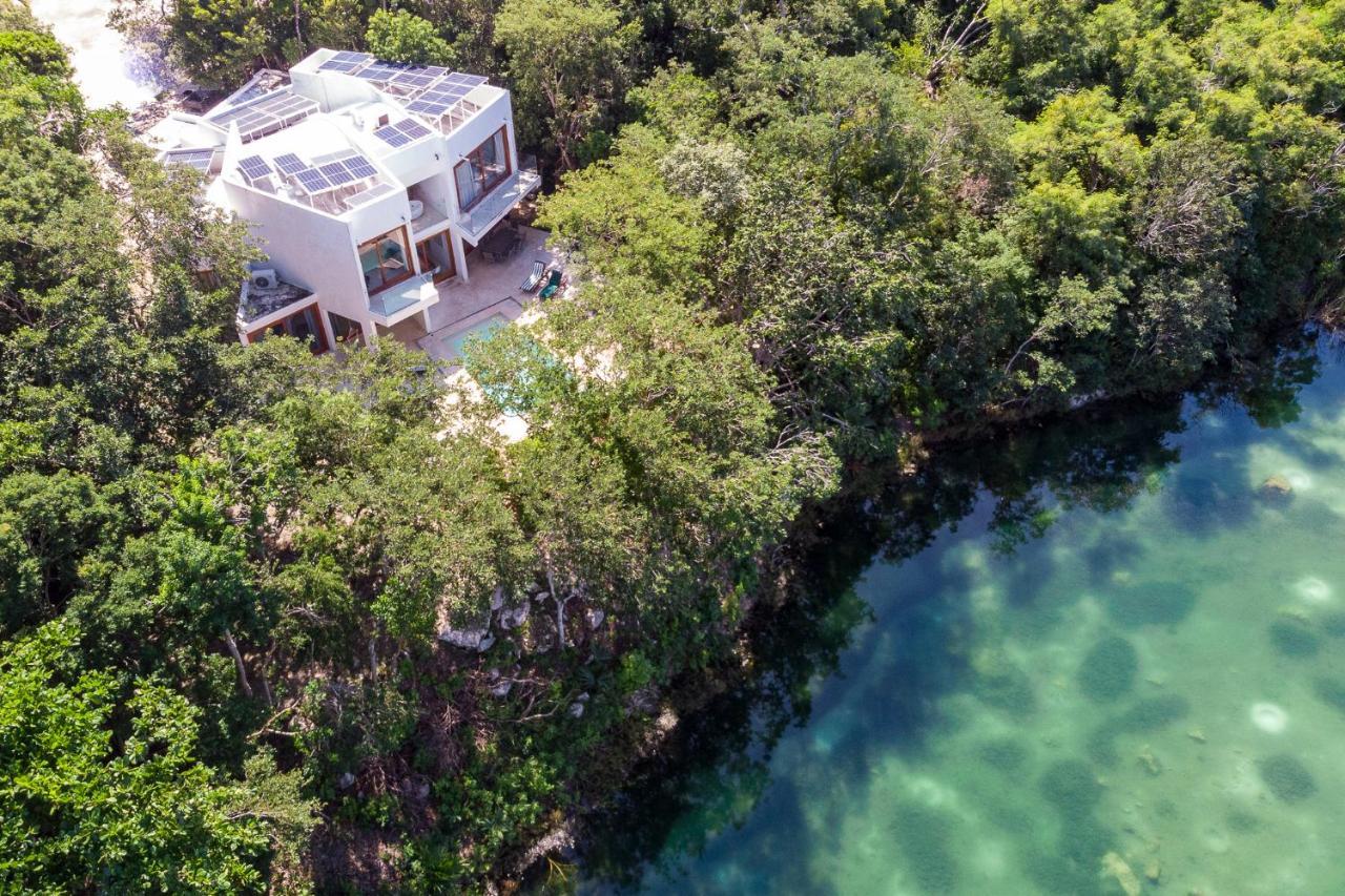 Tulum Country Club Private Villa With Pool 18 People Luaran gambar