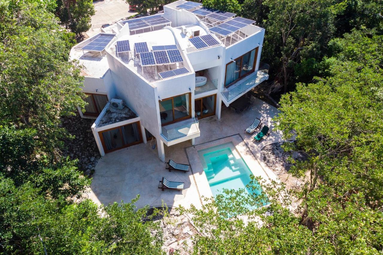 Tulum Country Club Private Villa With Pool 18 People Luaran gambar